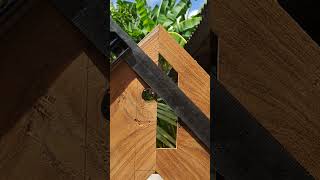 Easy Way to Measure the Position of a Wooden Corner #woodworking #woodwork #carpentry #diy #tips