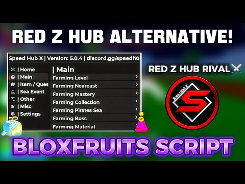 🎈New Update Speed Hub X Blox Fruits Script - Auto Farm, Auto Quests, Aimbot & More!