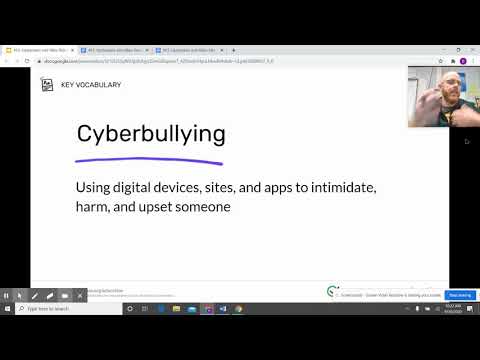 M.S. Taking Action Against Cyberbullying