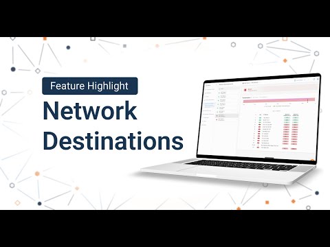 Network Destinations: ICMP Monitoring Feature Highlight - Obkio
