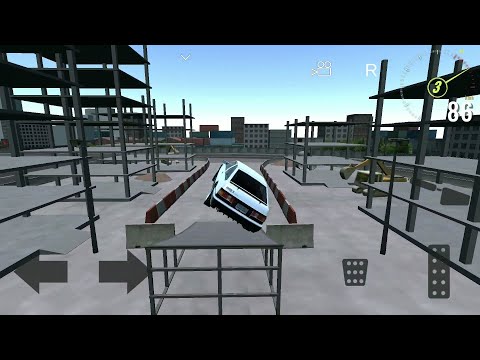 Crash test simulator: destroy car sandbox, drive games. Racing, drift car, truck