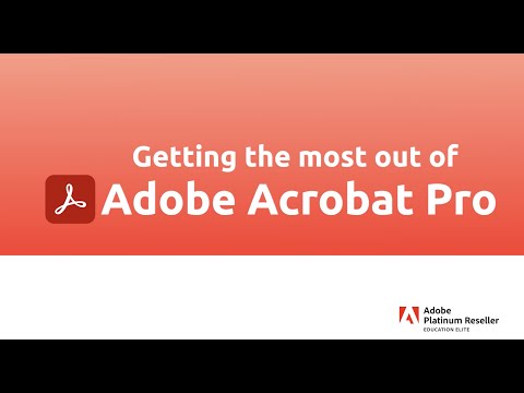 Get the most out of your Acrobat Pro subscription.