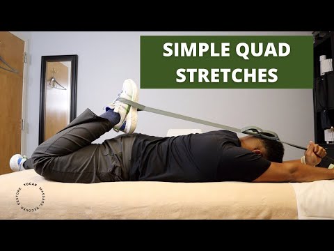 Quad Stretching Video
