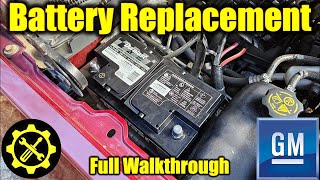 2014 - 2019 Silverado & Sierra Battery Replacement - Full Walkthrough