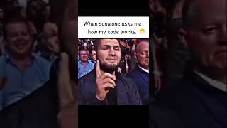 When someone asks me how my code works. #coding