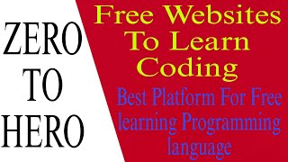 Fastest way to learn free programming language and actually get a job #freewebsite  #learncodeonline
