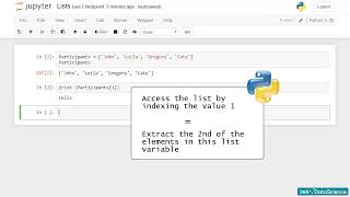 Learn Data Analyst   024 Sequences Lists