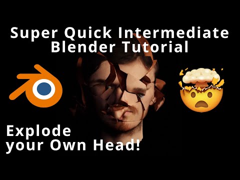 Super Quick Intermediate Blender Tutorial | Explode Your Head