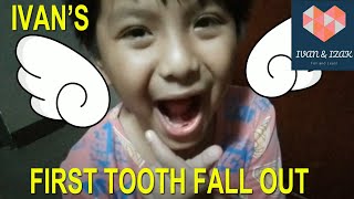 FIRST TOOTH FALL OUT | TOOTH THROWN ON THE ROOF | A FILIPINO TRADITION