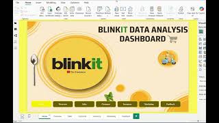 BLINKIT POWER BI PROJECT(@Freelancer-08 )