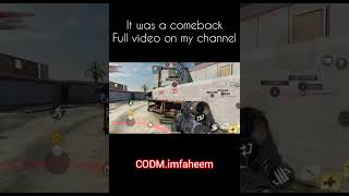 Sniper Comeback with Koshka! 💥 Shoot house Domination | COD Mobile #shorts