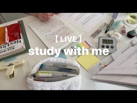 【 study with me 】ポモドーロ法でやってみる⏰　60min × 5