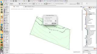 ARCHICAD - MESH TOOL - 02 DEFINING CONTOUR LEVELS