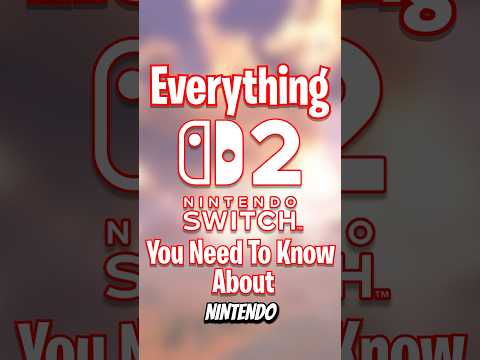 Everything You Need To Know About The Nintendo Switch 2! #nintendo #nintendoswitch #switch2