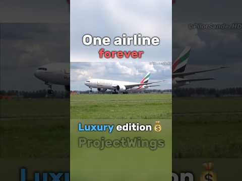 ONE AIRLINE for the rest of your life... What do you pick. (Luxury)#shorts #planes