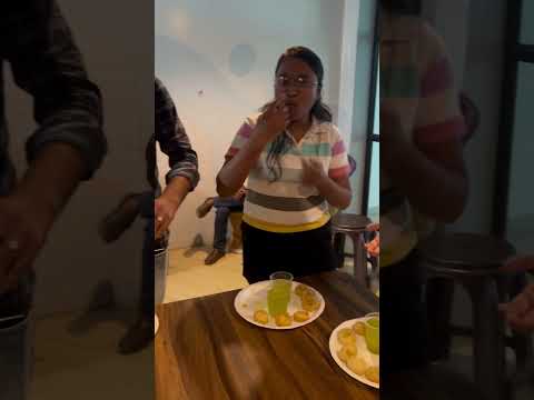 Spicing up our Thursday with a Pani Puri Feast! 🌶️🤩         #officefun #officelife #panipuriparty