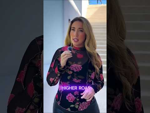 High ROAS Lower AD Spend