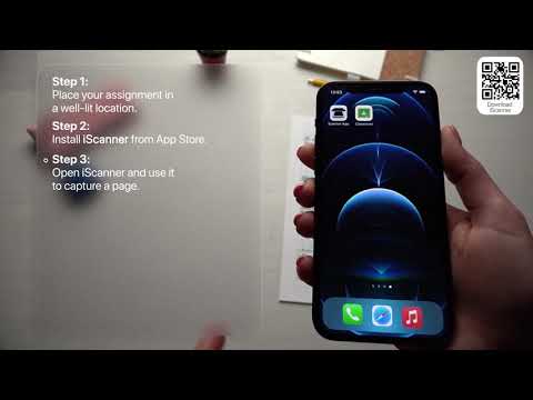 How to upload a document to Google Classroom using iScanner (iOS)