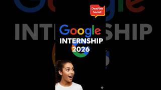 🤯 Google Internship 2026 | Step-by-Step Apply Guide + Eligibility | Deadline Soon!! #paidinternship