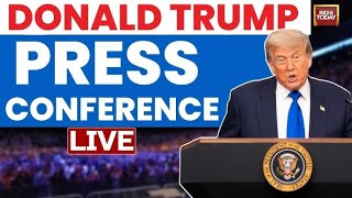 Trump LIVE | Donald Trump LIVE | Donald Trump Press Conference LIVE | Donald Trump Media Briefing