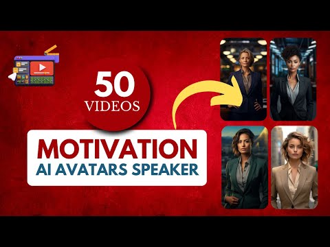 Motivational Video Bundle (Female Version): Elevate Your Social Media with 50 AI Videos! 🚀