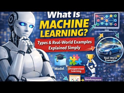 Machine Learning Explained: Types & Real-World Example #machinelearning  #artificialintelligence