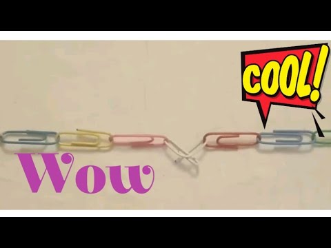Necklace make out of paperclips!