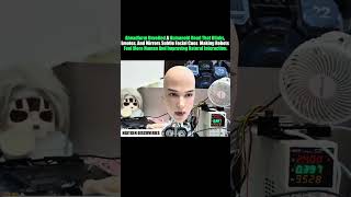 Robot Head That Really Expresses Emotion #Humanoid #Robotics #HumanRobotInt #AI #TechDemo #ViralTech