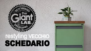 File cabinet makeover // Restyling di un vecchio schedario