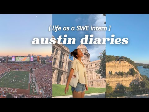 🌵life as a software engineer intern in austin, texas | sept vlog