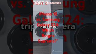 iPhone 15 vs. Samsung Galaxy S24: Which Reigns Supreme?" #iPhone15 #SamsungGalaxyS24 #TechComparison