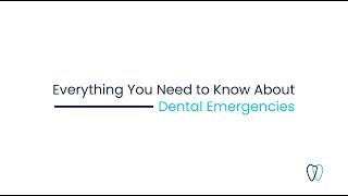 What Are Dental Emergencies & Why Should You Treat Them Immediately?