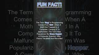 9. The Origin Of The Term 'Bug' In Programming  #funfact #programmingfacts #bug
