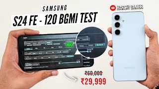 Samsung S24 FE - 120 FPS BGMI Test at Just ₹29,999 in Flipkart Big Billion Days Sale 2025 🔥