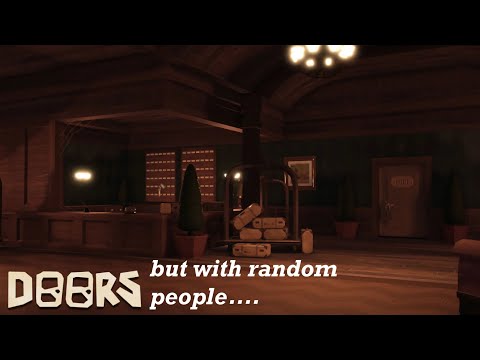 I played Roblox Doors with random person (frozen46688) | Tech-Blox | #roblox #robloxdoors