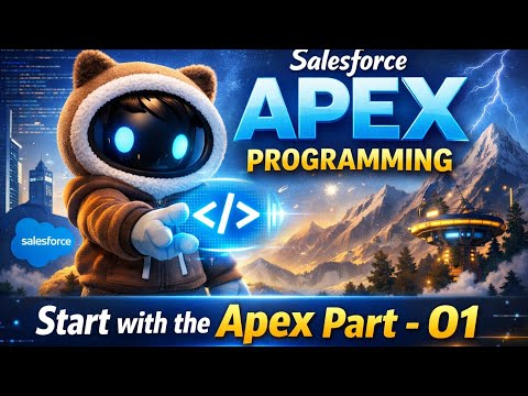 💻 Start with Salesforce Apex Coding – First Program Explained #salesforce #apex #coding