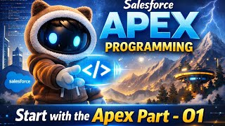 💻 Start with Salesforce Apex Coding – First Program Explained #salesforce #apex #coding