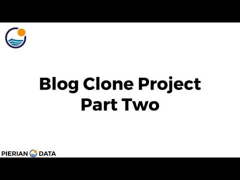 020  First Blog Clone Project with python   complete web development course with python
