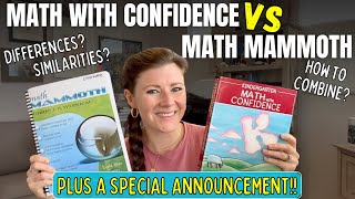 Math with Confidence VS Math Mammoth || How are they different? Similar?How to Combine?