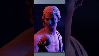 An exercise in Blender Lighting | Portraits | Short | #blender3dmodeling #lighting #portrait