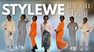 STYLEWE TRY ON HAUL | CHIC, ELEVATED, ELEGANT, COMFORTING LOOKS! #stylewe #stylewegal 
