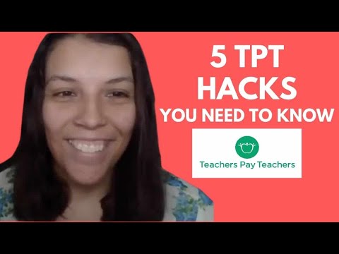 Top 5 Hack To GROW Your TPT Store