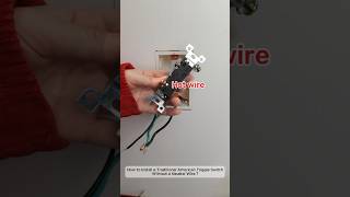 Without neutral wire: toggle switch installation tutorial #zigbee #diy #electrician #toggleswitch