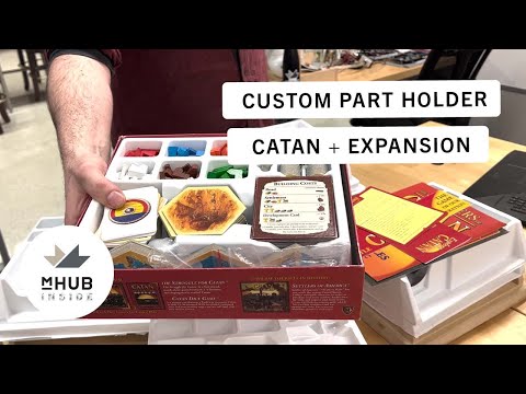 Vacuum Forming a Custom CATAN Parts Holder