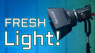Aputure Storm 400x — This light is actually better than most LEDs