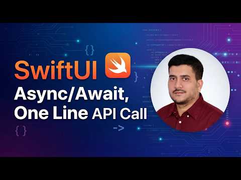 SwiftUI Async/Await - One Line API Call: Part 3 -  Network layer