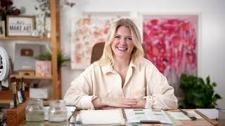 How to Paint a Meadow Landscape | Watercolor Painting by Sarah Cray