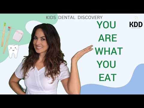 You Are What You Eat! Fun Food Facts- Dental Education Series 1/5 for older children and teens 