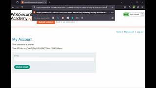 23.4 Lab: User ID controlled by request parameter with data leakage in redirect | 2023
