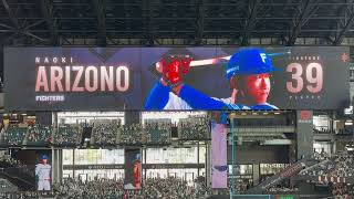 20260726@北海道日本ハムファイターズスタメン発表《ファイターズ超夏祭り》（ダイヤのAコラボ）